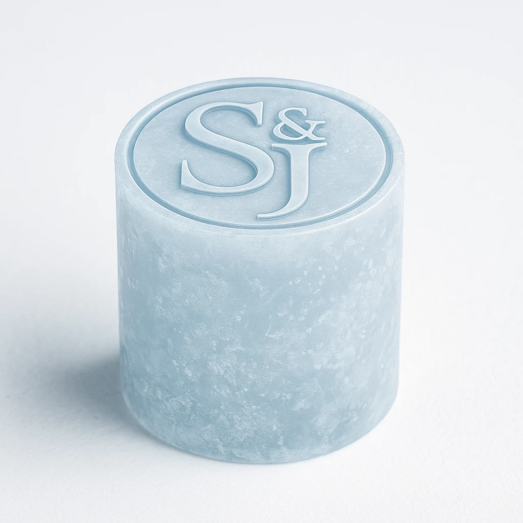 Molde de silicona alimentaria para cubitos de hielo personalizados para hostelería y coctelería.